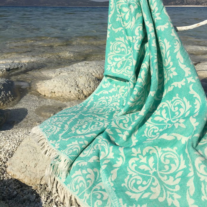Mijölnir Barok - Green Toalla de playa fouta Mijölnir Barok - Green Toalla de playa fouta